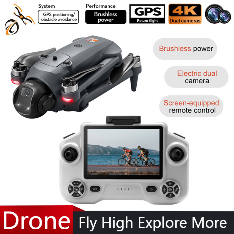Fpv Brushless Rc Drone 4K - НОВЫЙ YL059 Мини-квадрокоптер с камерой 4K