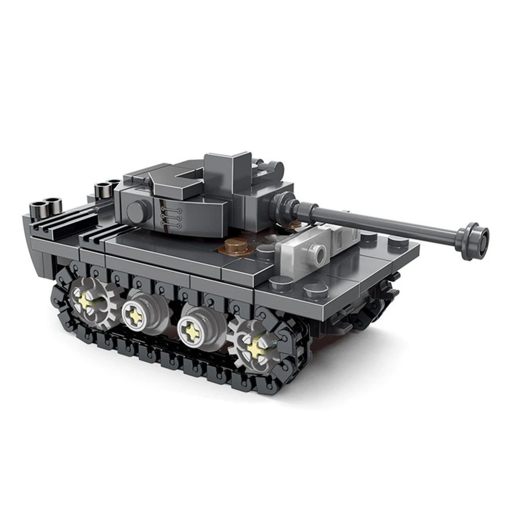 Lego Compatible Military Tank - Модель тяжелого танка King Tiger для
