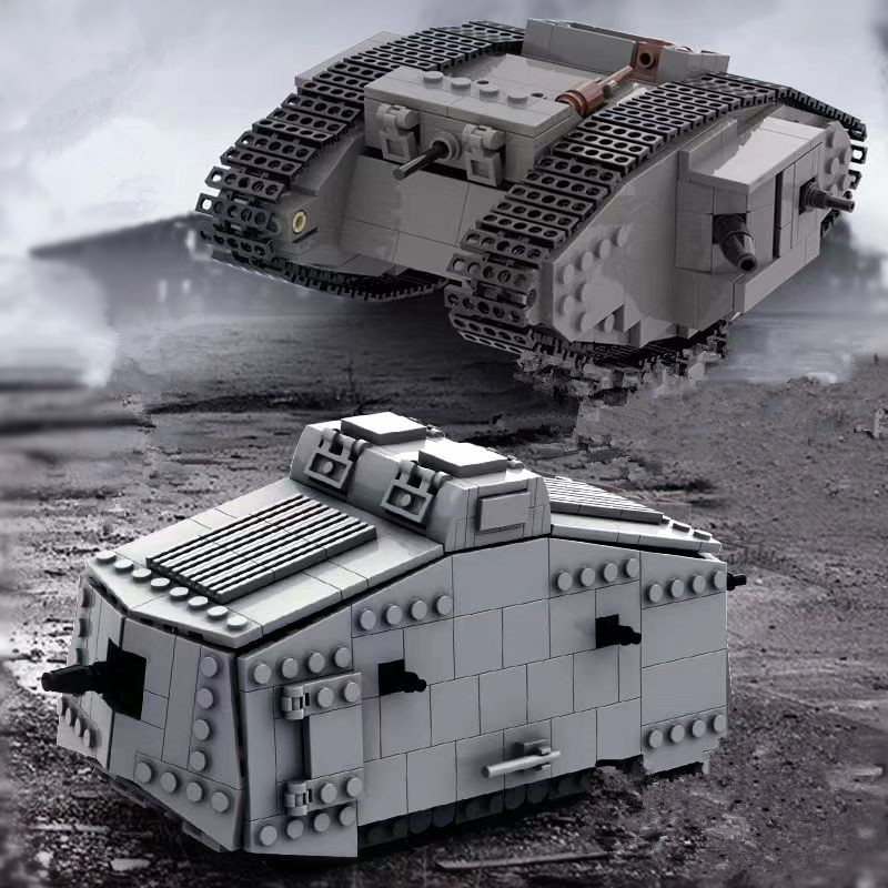 Lego Compatible Military Tank - Горячая новинка: Набор строительных блоков «Военные