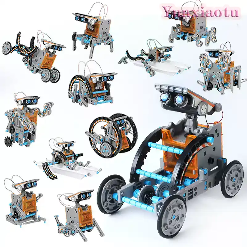 Набор для сборки солнечного ро – обзор и цена Stem Solar Robot Kit For Kids