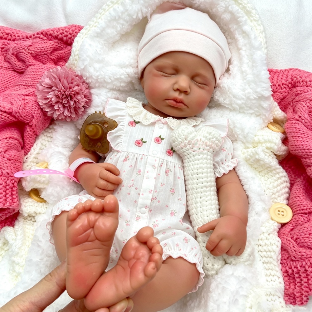 50-сантиметровая силиконовая к – обзор и цена Reborn Baby Doll Silicone Realistic
