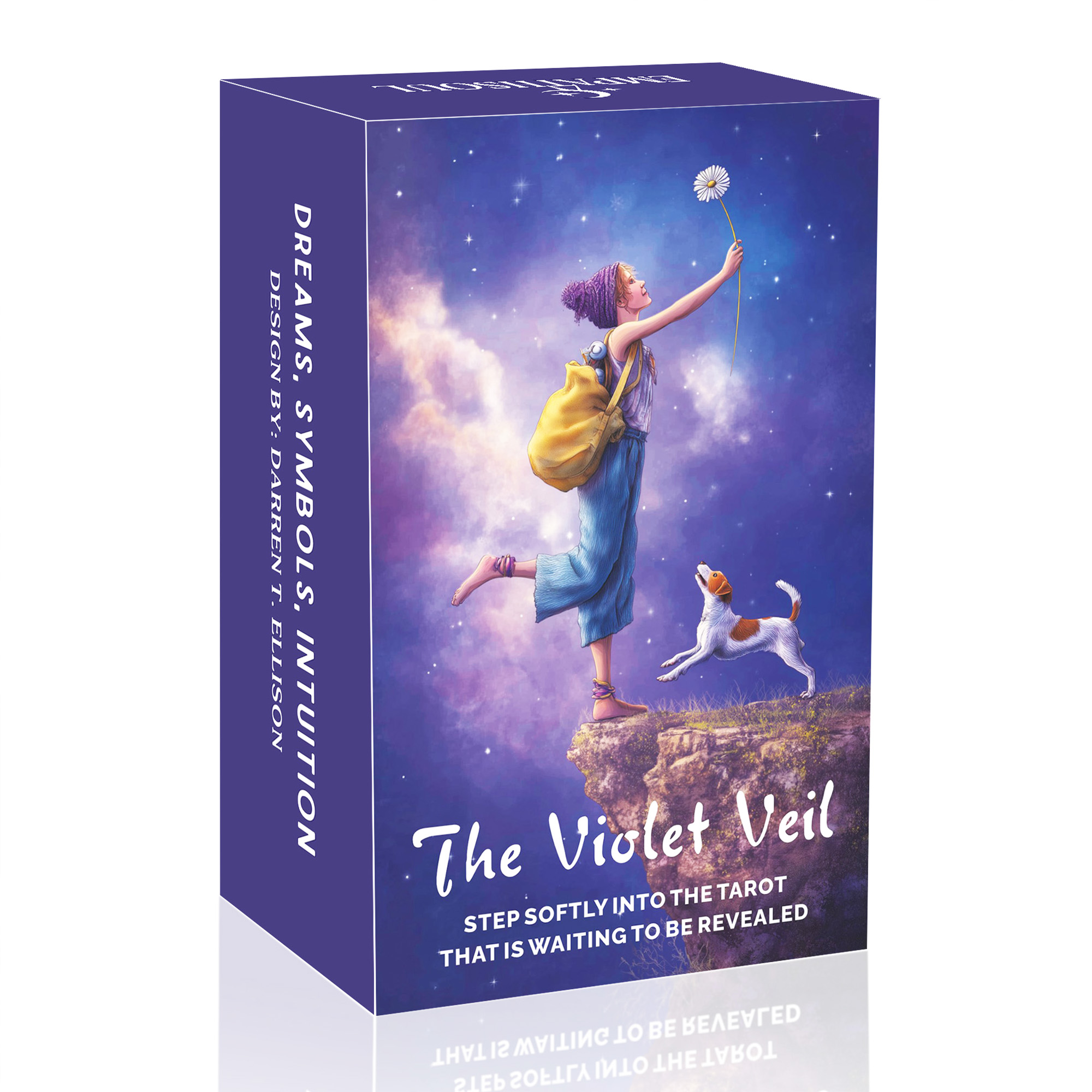 Набор для таро Violet Veil, 78 – обзор и цена Tarot Cards Deck With Guidebook