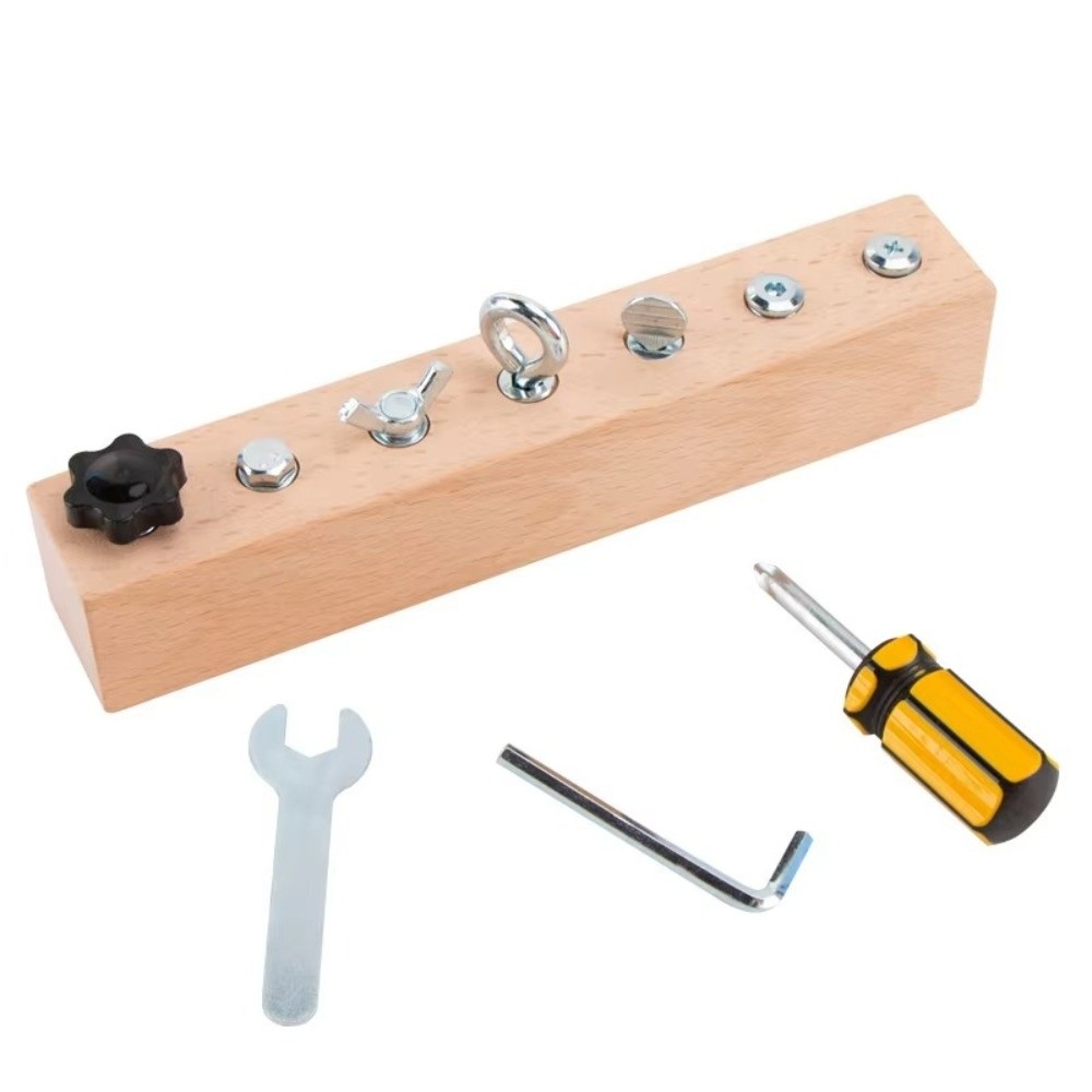 Новая портативная монтессори-д – обзор и цена Montessori Wooden Busy Board Toddler