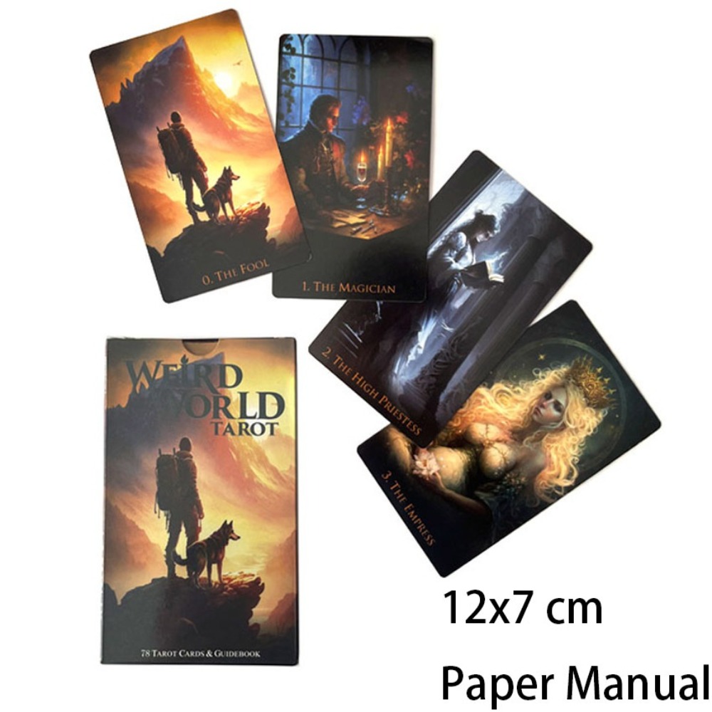 Колода Таро «Дивной мир» 12*7  – обзор и цена Tarot Cards Deck With Guidebook