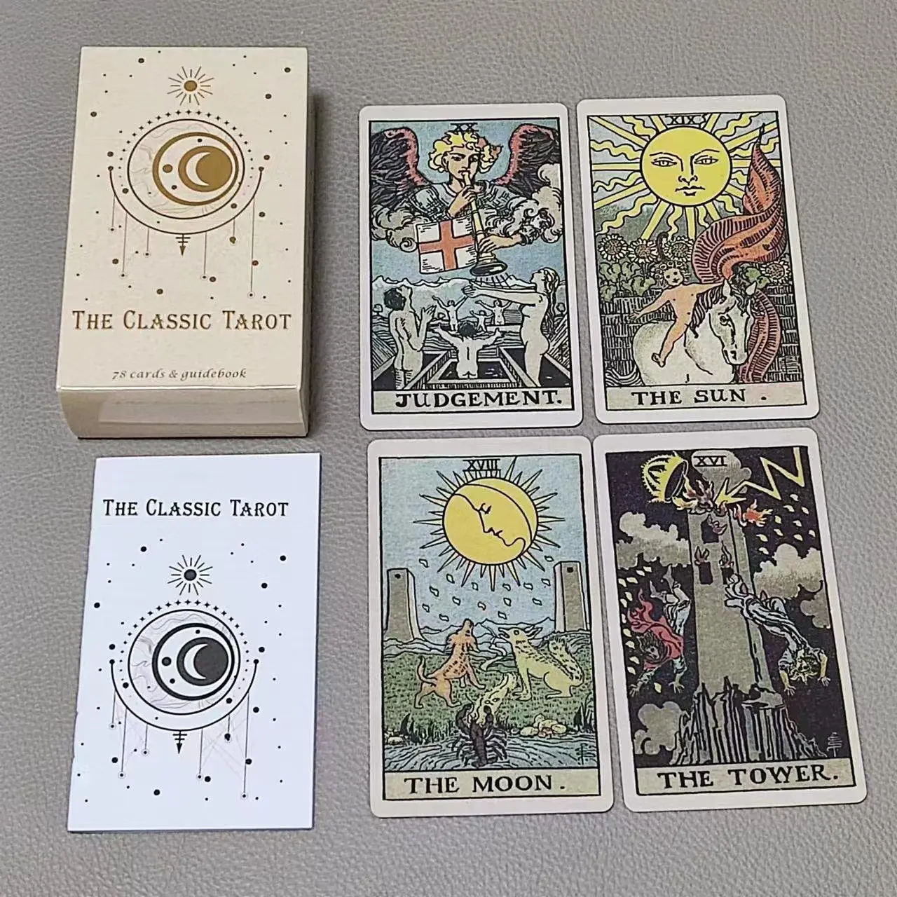 10,3*6 см Классический Таро 78 – обзор и цена Tarot Cards Deck With Guidebook