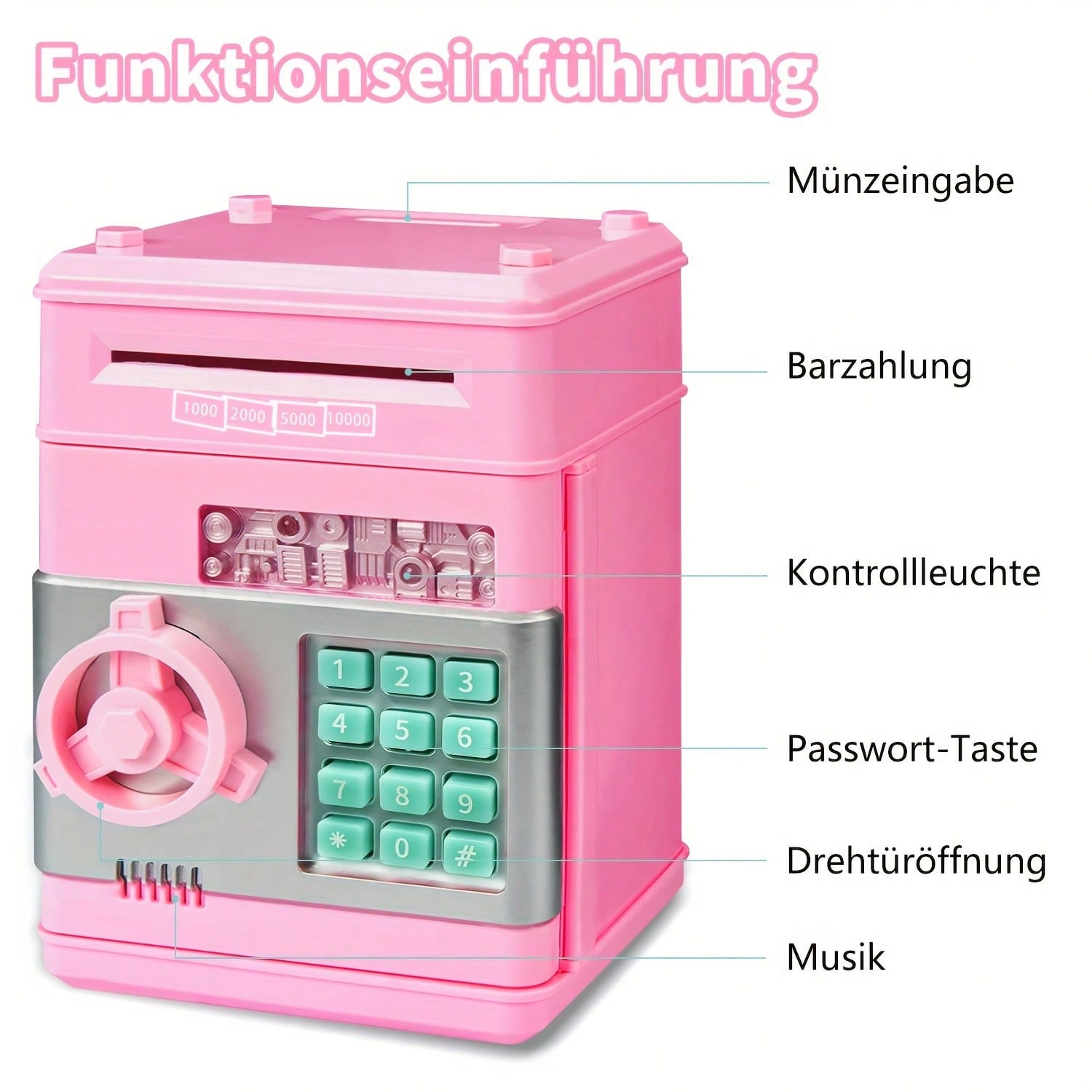 Детская мини-банковка в виде б – обзор и цена Educational Toys