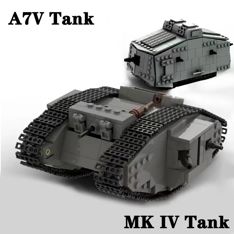 Горячая новинка: Набор строите – обзор и цена Lego Compatible Military Tank